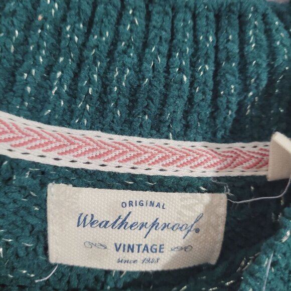 NEW Original Weatherproof Vintage Shimmer Knit Sweater M Polyester// 25CT - Picture 5 of 8